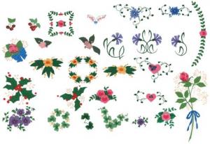 Cactus Punch SIG30 Jill McCloy, Petite Petals Embroidery Disk