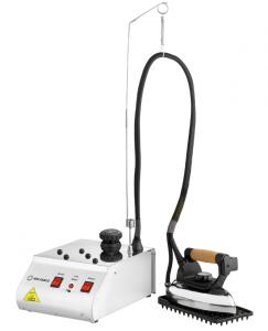 Reliable, i300, Professional, Dry Steam, Iron, 12A, 900W, Stainless Steel Boiler 1.4 L, 800 W, 3.4 Bar, 35 PSI, 15 Minute Heat, 7' foot Hose, Iron Rest,