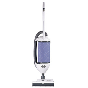 SEBO, 9806AM,, Felix Ice Blue, Upright Vacuum Cleaner, 12" Path, Swivel Neck, 12A,1475W, 102 CFM, 90"Lift, Parquet Brush, Crevice Tool, Variable Speed, Telescopic Handle, 4 carpet Heights