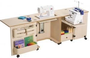 Sylvia KIT-1000-Color Sewing/Serger Cabinet