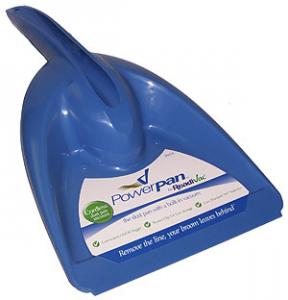 Readivac 39454 Power Pan Cordless Dust Pan Vacuum Cleaner, On Off Switch, Broom Clip for Storage, Uses 3 standard "AA" batteries (not included)