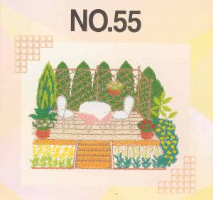 Brother No.55 Gardening Embroidery Card SA355 For Brother & Baby Lock