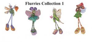 OESD GC203B-FL1 Flurries Embroidery Large Designs Brother Card