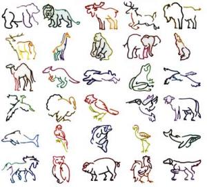 Dakota Collectibles 970020 Animal Outline Multi-Formatted CD