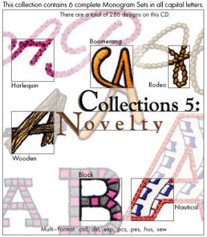 Embroideryarts 01X05 Collections 5 Novelty Embroidery CD
