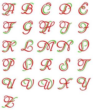 Art Nouveau - ABC-embroidery-designs.com Machine Embroidery