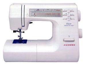 Janome, DE-5124 Decor, Excel Pro, Precise, Consistent, Professional, Sewing Machine, 24-Stitch, 1-Step Buttonhole, Drop-in Bobbin, - Factory Serviced