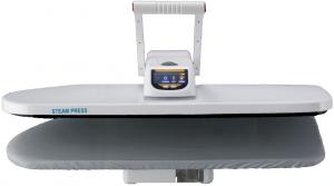 Family Press, FP202LD, 32X10", Steam Press ,with Electronic Digital, Control Panel, 1600 Watts, Family Press FP202LD 32X10" Steam Ironing Board Pressing Station, Electronic DIGITAL Control Panel for Precise Heating, 1600W, 27 Lbs, Cover & Pad