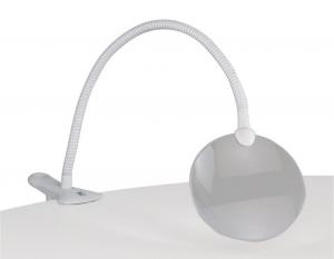 Daylight U90942 Flexilens Rimless 5" Magnifying Lens, 18" Flexible Arm, Table Clamp, for detail work on embroidery frames, table tops