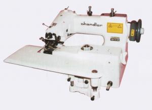 Chandler CM101 Single Thread Chainstitch Blindstitch Industrial Sewing Machine, Curved Needle, Knee Lever, Skip Stitch & Power Stand - FREE 50 Needles