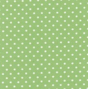 Fabric Finders 448 15 Yd Bolt 9.34 A Yd 100 percent Pima Cotton Green with White Dot 60 inch Pique