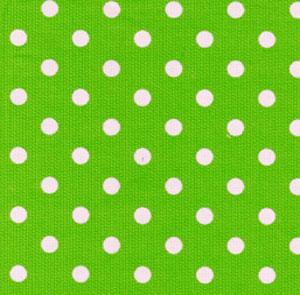 Fabric Finders 15 Yd Bolt 9.99 A Yd 406 Lime Green With Pink Dot Pique100% Pima Cotton 60 inch