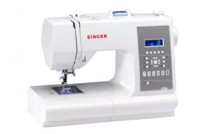 Singer 7470 Computer Sewing Machine, 6 BH, Handlook Quilt, Auto Backtack, Mirror Image, Prog. Needle Up/Down, 13 Pos, Auto Threader - Replaces 9910