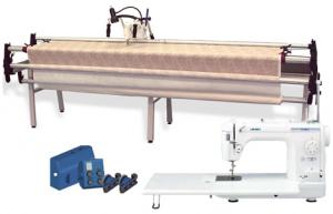 Juki TL2010Q Machine, Grace King Frame, 4BungeeClamps, QuiltCAD, LaserStylus, PatternPerfect 8Template, Lamp 100Needles 100Bobbins 6Threads*