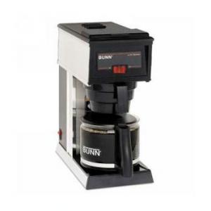 BUNNĀ® A-10 10-Cup Commercial Pourover Coffee Brewer, Blacknohtin BUNNĀ® A-10 10-Cup Commercial Pourover Coffee Brewer, Blacknohtin