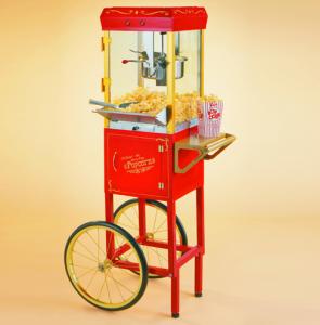 Nostalgia Electrics CCP-510 Circus Cart Popcorn Maker, Full Size 5´ Foot Tall, 1.5 Gallon Capacity, Storage Door, Old Fashioned Street Corner Cook!nohtin Nostalgia Electrics CCP-510 Circus Cart Popcorn Maker, Full Size 5´ Foot Tall, 1.5 Gallon Capacity, Storage Door, Old Fashioned Street Corner Cook!nohtin