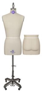 PGM Pro 607Y Young Mans Mens Male Dress Form with Hip, Sizes 36Y-48Ynohtin PGM Pro 607Y Young Mans Mens Male Dress Form with Hip, Sizes 36Y-48Ynohtin