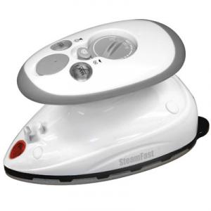 Steamfast SF717A Home Away Steam Iron, Travel Bag, Non Stick, Dual Voltnohtin Steamfast SF717A Home Away Steam Iron, Travel Bag, Non Stick, Dual Voltnohtin