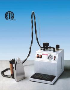 Hi Steam, MVP-35B, Commercial Grade, Maxi Steam Generator, Mini Boiler Iron, uses Tap Water, 120V, 6 Hours in 1 Fill, 40 PSI (2.8 Bar), Guage, Made in Italy