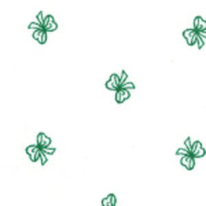 Fabric Finders 15 Yd Bolt 9.34 A Yd #454 Green Bows 100% Pima Cotton Fabric
