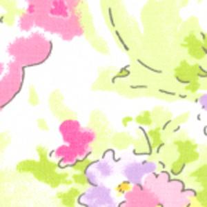 Fabric Finders 15 Yd Bolt 9.34 A Yd #395 Floral 100% Pima Cotton Fabric