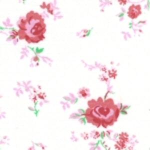 Fabric Finders 15 Yd Bolt 9.34 A Yd #188 Pink Floral 100% Pima Cotton Fabric