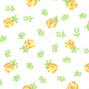 Fabric Finders 15 Yd Bolt 9.34 A Yd 276 Yellow Floral 100 percent Pima Cotton Fabric 60 inch