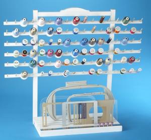 Amazon.com: 10 Spool Embroidery Thread Stand: Arts, Crafts & Sewing