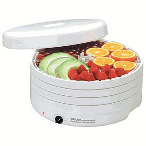 Nesco, American Harvest, FD-1010, Garden Master ,Professional, Dehydrator, 1000 Watts, 95 - 155 degrees F, Expandable to 30 Trays, 64 Page Recipe Book