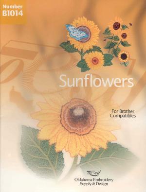 OESD B1014 Sunflowers Embroidery Card