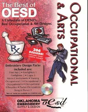 OESD The Best Of Occupational and Art Embroidery CD