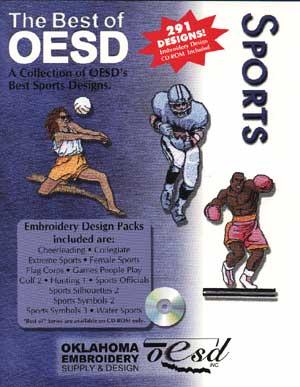 OESD The Best Of Sports Embroidery CD