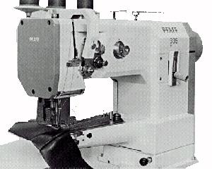 Pfaff 335 Cylinder Bed Industrial Sewing Machine with Table, Stand and Motor