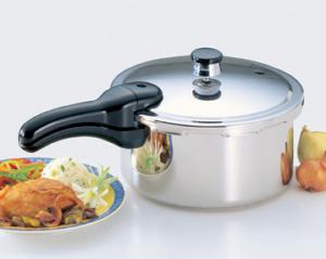 Presto 01341 Pressure Cooker, Bimetal Clad Base, 4 Quart Liquid, 3.8Lnohtin Presto 01341 Pressure Cooker, Bimetal Clad Base, 4 Quart Liquid, 3.8Lnohtin