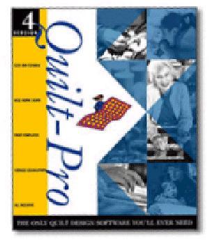 Quilt Pro Version 4 Quilting Software with 1000's of Fabric Scans