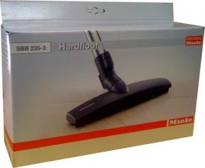 Miele SBB235-3 Hard Floor Brush 11"W, Soft Bristles, Rubber Wheels for S140 S157 S227 S456i Galazy S5 Vacuum Cleaners on hardwood, tile, smooth floors