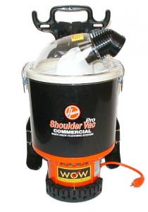 Hoover, C2401, C2401-010, C2401010, Commercial Backpack, Shoulder Vac, HEPA Filtered, Vacuum Cleaner, 8.5A, 14" Path, 11.5 Lbs, 50' Foot Cord, On Off Brushroll, On Board Tools