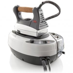 Reliable J490A IronMaven Steam Generator Iron, Electronic CSS* Removable Tank, Low Water Warning, Cork Handle, Auto Shut Off, AntiCalc Moniter - ITALY