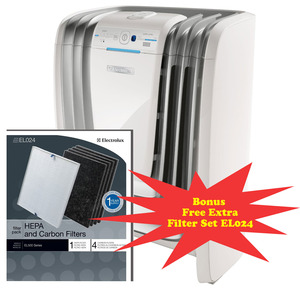 Electrolux, EL500AZ, Oxygen, Ultra, Oxygen Ultra, PlasmaWave, Plasma Wave, pet air, True HEPA, Air Purifier, Cleaner, 403 Sq Feet, 3 Level Purification, Auto Clean, 5 Speed, 6-70W, Energy Star
