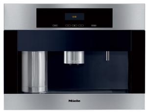 Miele, CVA4066SS, 24" Wide, Built In, Whole, Coffee Bean, 500g, System, Conical Grinder, Bypass, Frothing, Dual Cup, Hot Water, Dispensing Spouts, Plumbed Connect