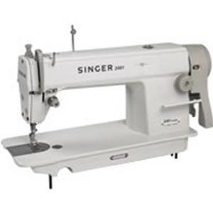 Singer 2491D300A Best Buy High Speed Auto Oil Straight Lockstitch  Industrial Sewing Machine,Table, Stand & 1/2HP 3450 RPM Motor 110V REDUCED $300