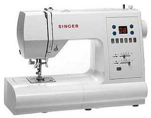 Singer 7466FS 70/120 Stitch Computer Sewing Machine 3x1Step Buttonholes, Factory Servicednohtin Singer 7466FS 70/120 Stitch Computer Sewing Machine 3x1Step Buttonholes, Factory Servicednohtin