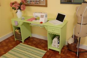 Arrow 1004DL, Olivia, Pistachio Green, Sewing Machine, Cabinet, 64"Wx19.75"Dx30"H, 2 position, freearm, & flatbed, mechanical lift, 2 drawers, + 2 cubicles, Arrow 1004DL Olivia Pistachio Green Sewing Machine Cabinet, 64"Wx19.75"Dx30"H, 2Position Freearm & Flatbed Mechanical lift Platform 2Drawers 2Cubicles