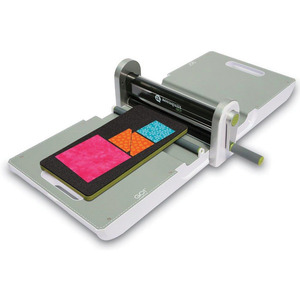 -ACCUQUILT GO! AccuQuilt Go 55100 Digital Fabric Cutter Machine, 3 Way Die +6x12" Mat