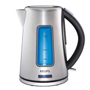 Krups BW3990 Intuitive Kettle - Stainless Steel, Auto Off, 1.8 Qt, 1500 Watts, On/Off Switch