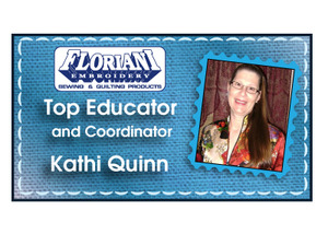 Floriani Embroidery Perfection Tour, #1 Educator Kathi Quinn, Tuesday Oct 6, 10am-2pm, Metairie Store, FREE $599 Gift