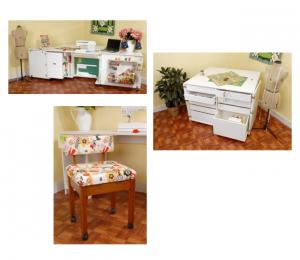 Kangaroo Kabinets from Arrow Aussie Studio, White,, Aussie, Dingo, Chair, Insert - Ready to Assemble