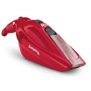 Dirt Devil BD10050RED Scorpion Bagless Hand Vac - 6 V, Red, Cordless, Dirt Cup, Wall Mountablenohtin Dirt Devil BD10050RED Scorpion Bagless Hand Vac - 6 V, Red, Cordless, Dirt Cup, Wall Mountablenohtin