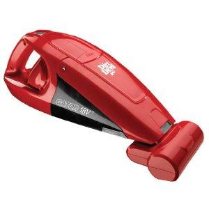 Dirt Devil BD10175 Gator Bagless Hand Held Vacuum, 18 V, Energy Star, Brushroll, Red, Cordless, Crevice Toolnohtin Dirt Devil BD10175 Gator Bagless Hand Held Vacuum, 18 V, Energy Star, Brushroll, Red, Cordless, Crevice Toolnohtin
