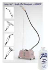Jiffy PINK J4000i 4 Heads Commercial Fabric Garment Upholstery Steamernohtin Jiffy PINK J4000i 4 Heads Commercial Fabric Garment Upholstery Steamernohtin